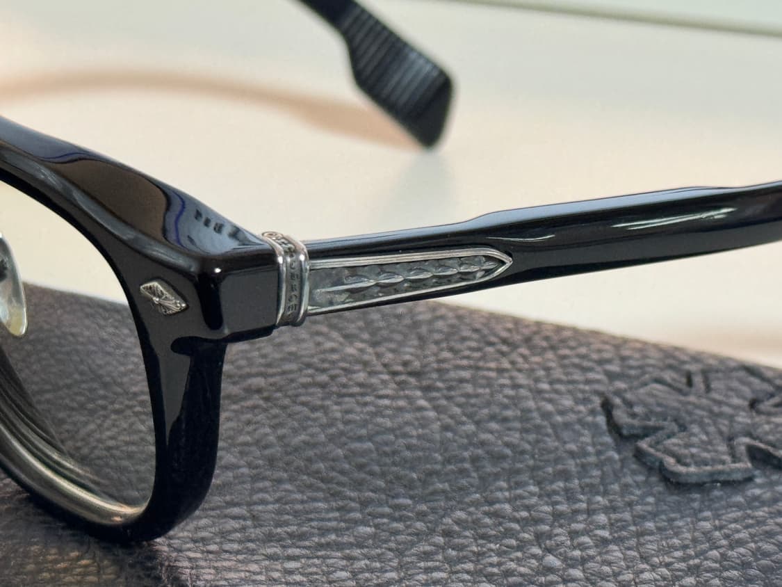 크롬하츠 처프처프 블랙 실버 안경테 상품이미지2