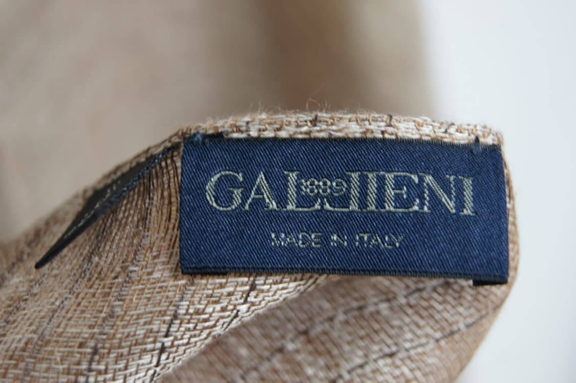 GALLIENI linen stole 이태리 100% 린넨 럭셔리 머플러 상품이미지9