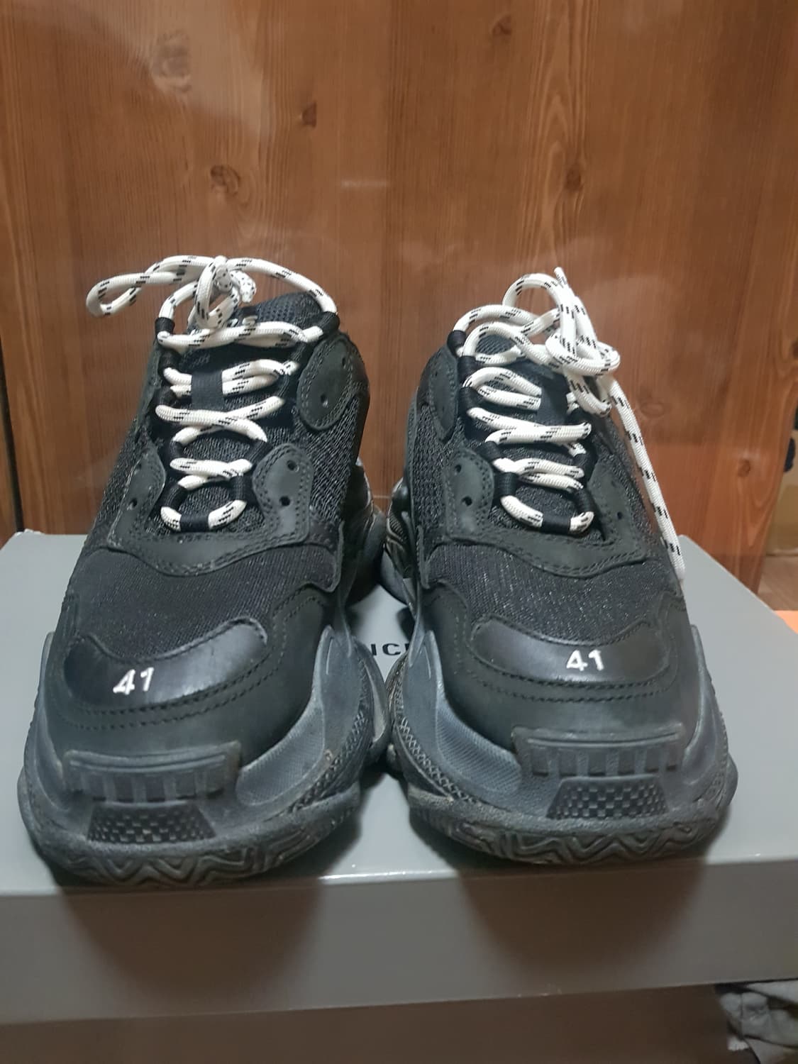 발렌시아가 트리플s 더티블랙 41e 상품이미지1