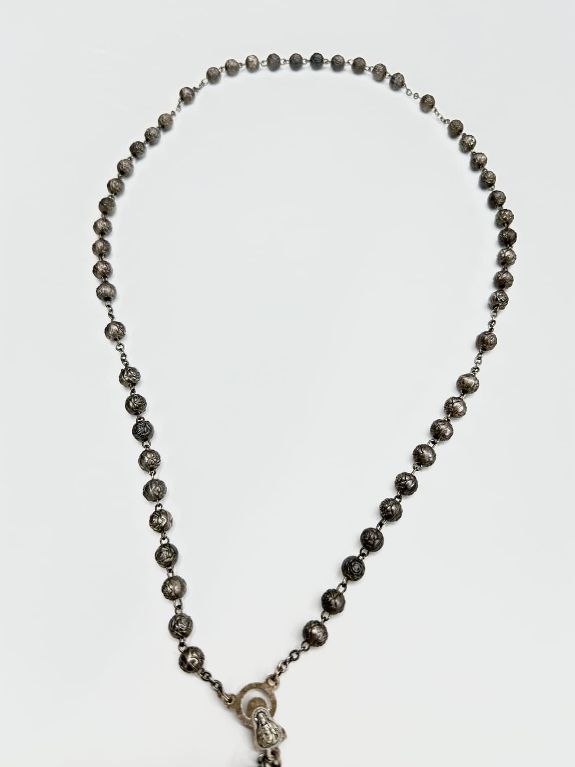 Antique dark cross crucifix necklace  상품이미지5
