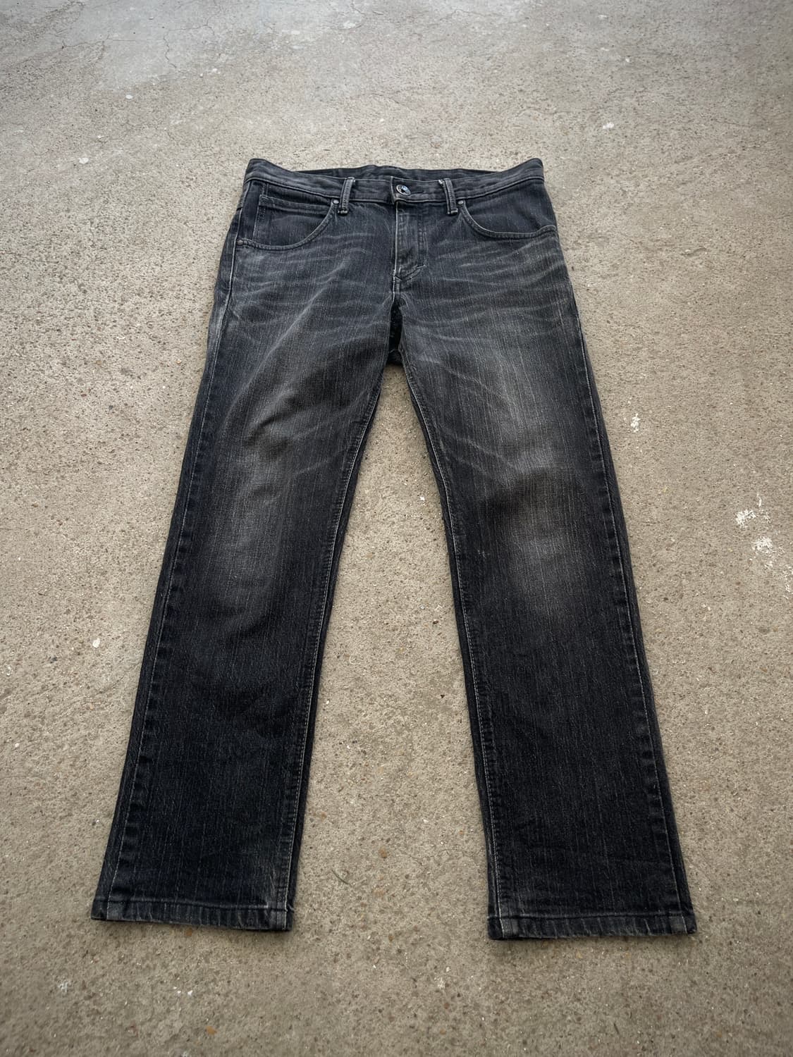 back zipper grey jean 상품이미지2