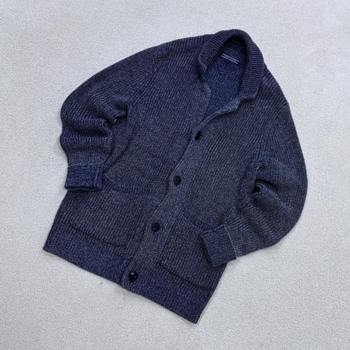 M 타미힐피거 남성 숄카라 니트 가디건 0410E 상품이미지1