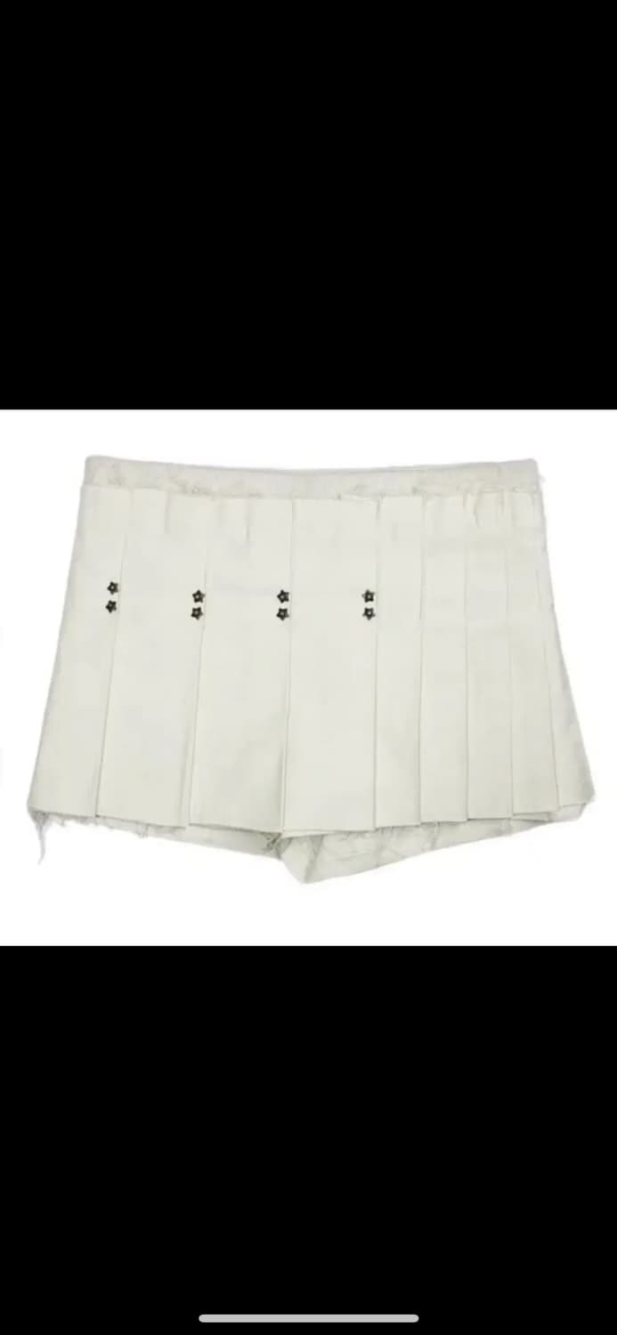 본네 스커트 Bonnae star rivat pleated skirt 1 상품이미지1