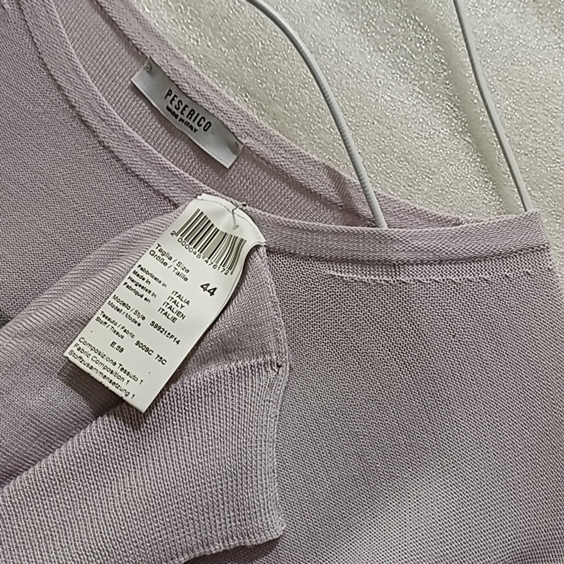 이태리정품 페세리코 봄 가을 울 니트 여성 L 라운드 사랑봉봉 상품이미지3