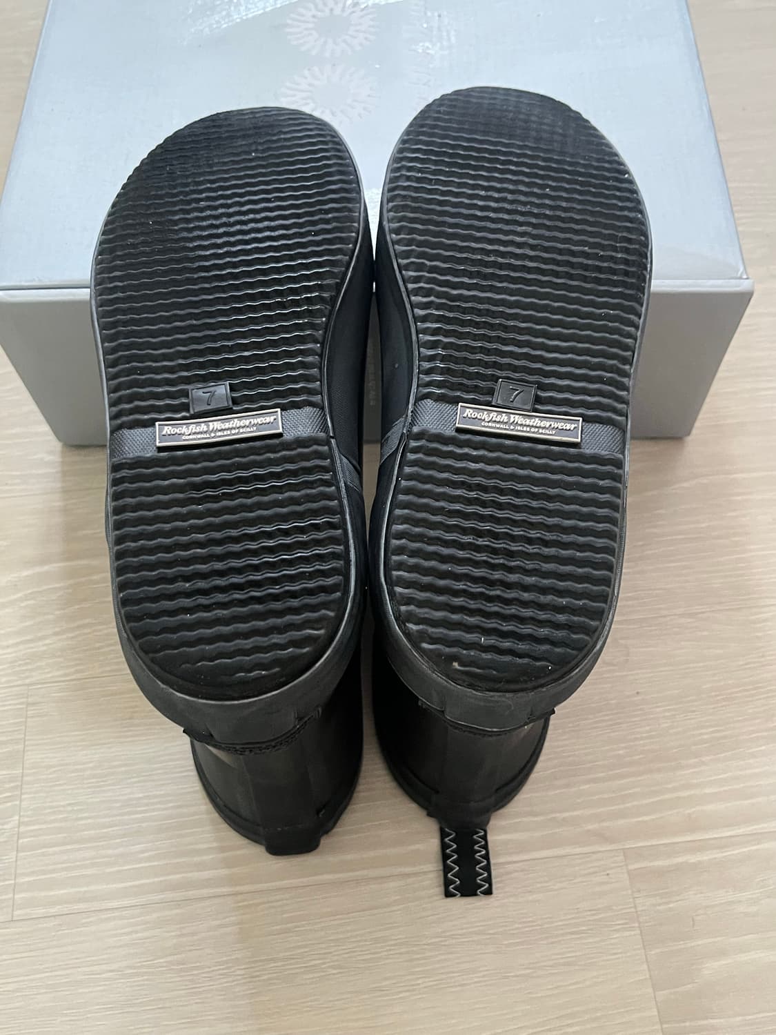 락피쉬 X 999휴머니티 레인부츠 255-260사이즈 상품이미지5