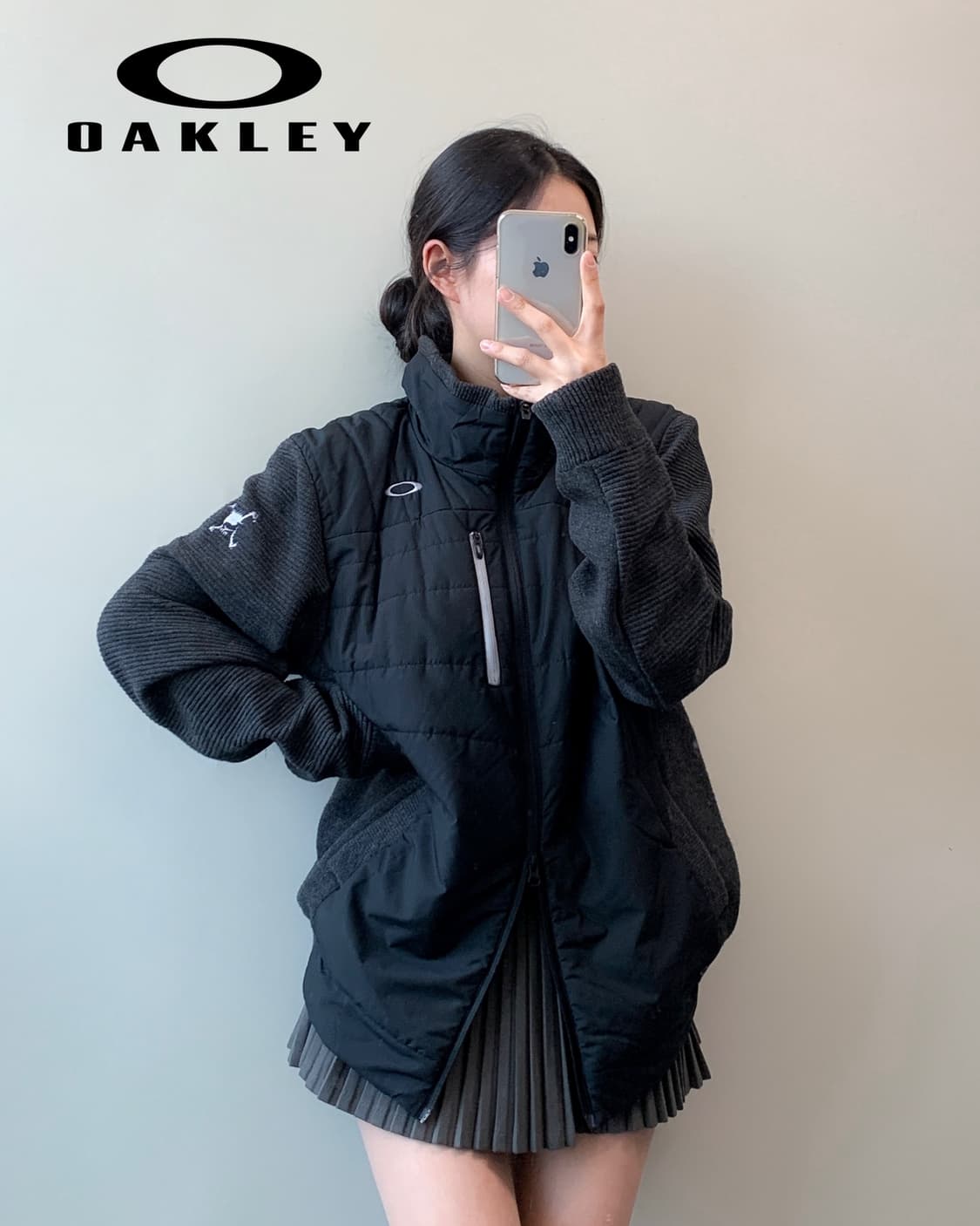 오클리 스컬 니트 퍼프 자켓 상품이미지3