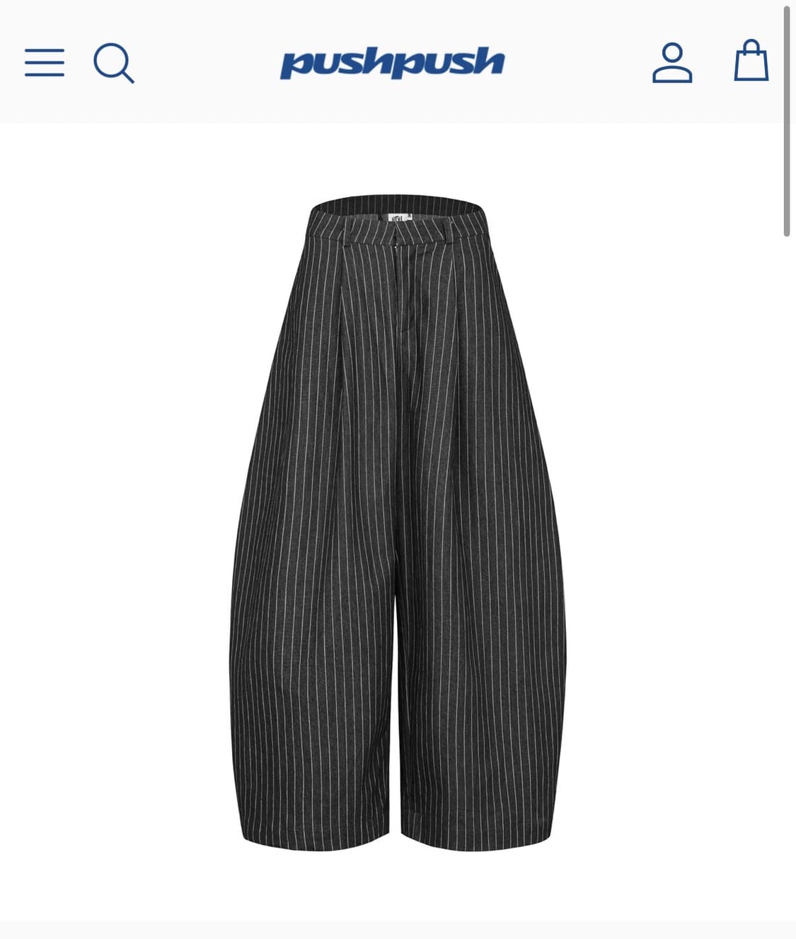 pushpush 와이드벌룬팬츠 xl 상품이미지1