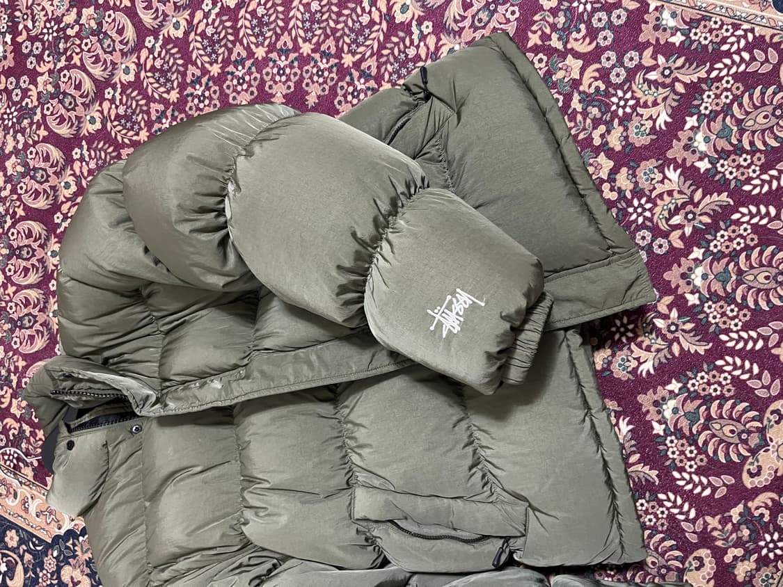 스투시 립스탑 푸퍼 패딩 사이즈 L 상품이미지3