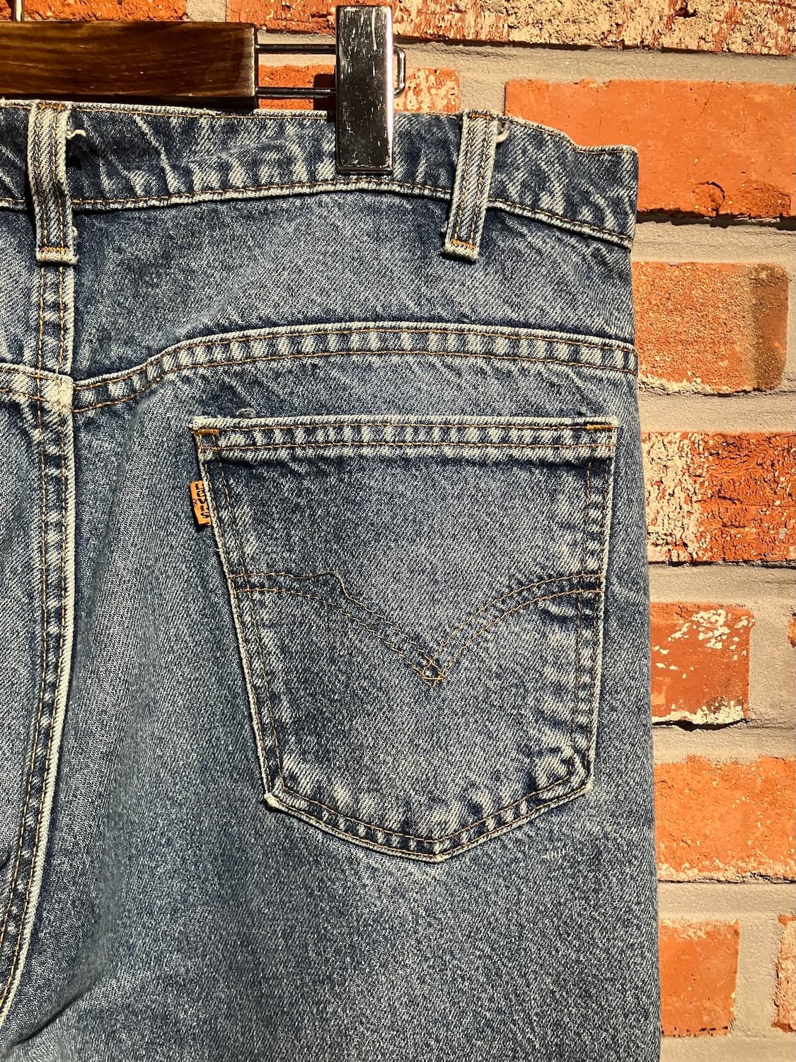90s USA 빈티지 리바이스 517 부츠컷 데님 팬츠 상품이미지6