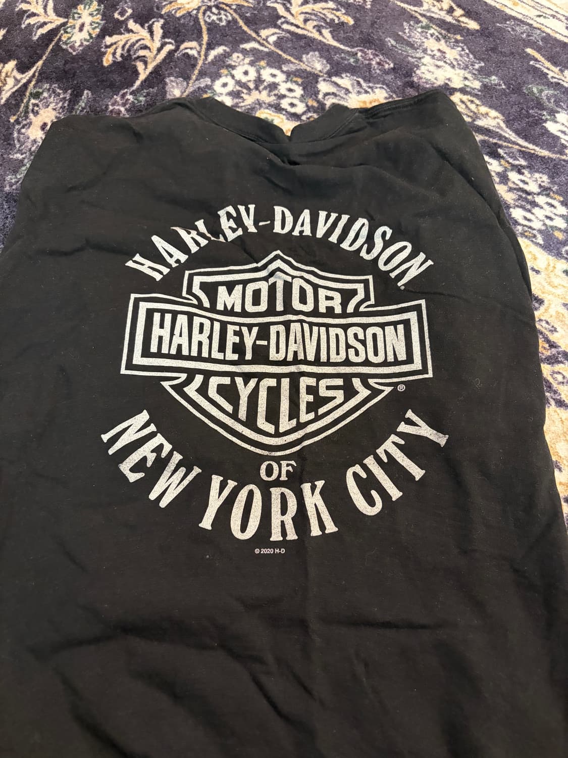 Harley Davidson Vintage Black Tee xxl 상품이미지2