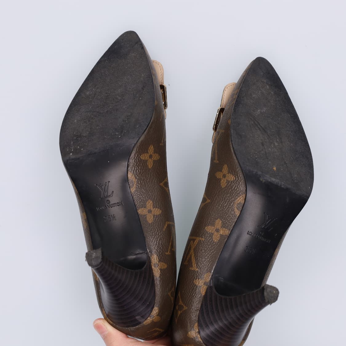 36 2/1 빈티지 패턴 구두 0310H1 상품이미지3