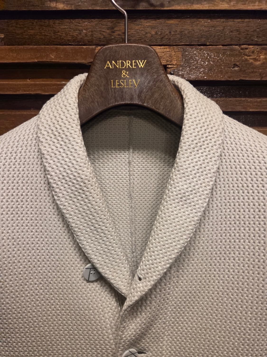 엠포리오 아르마니 숄칼라 카디건  상품이미지2