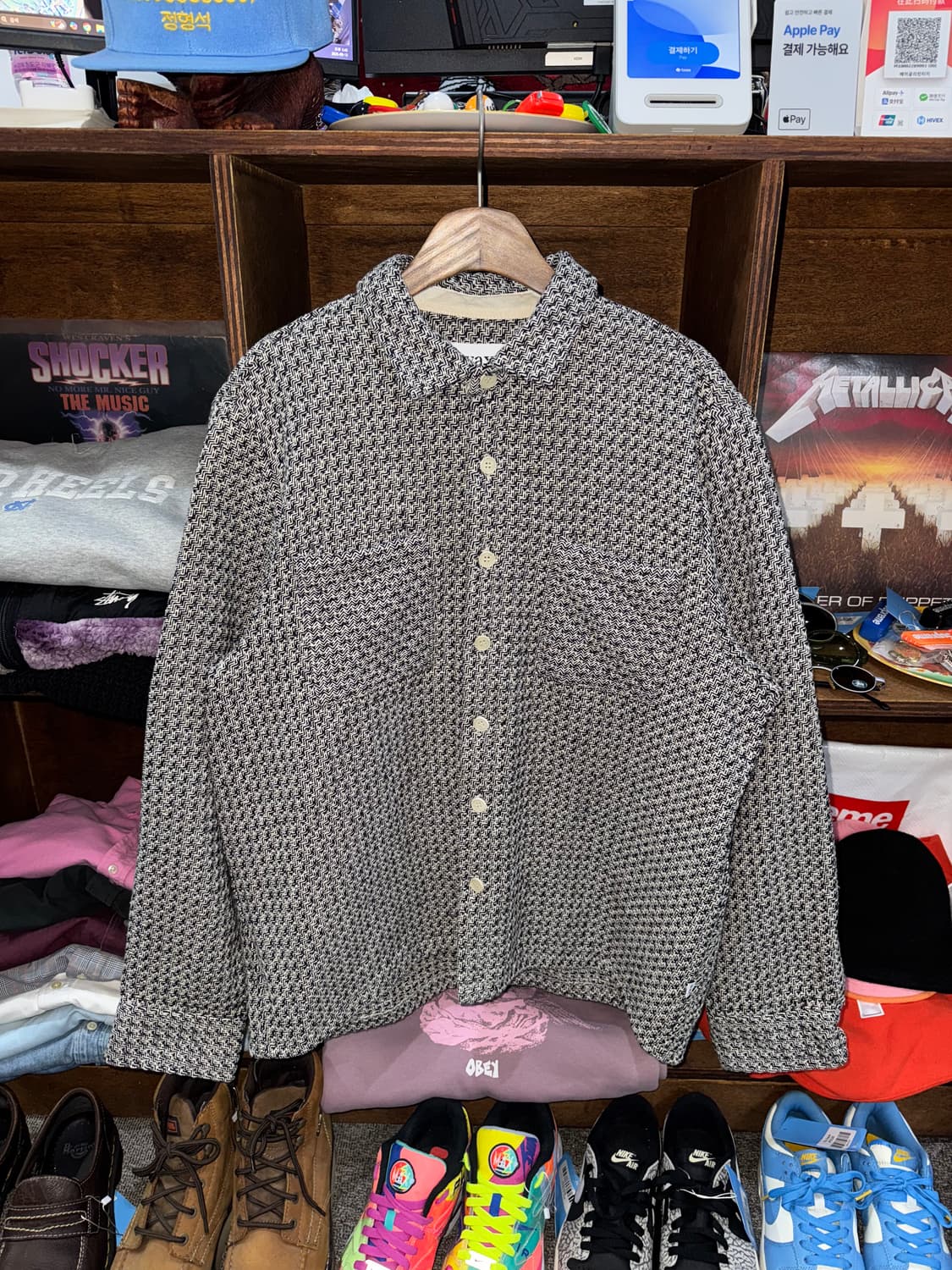 WAX London 왁싱 오버셔츠 넬슨 상품이미지1