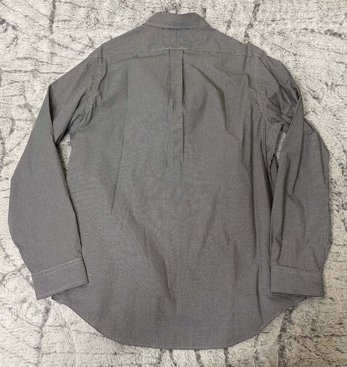 [M] 랄프로렌 폴로 셔츠 체크 블랙 상품이미지5