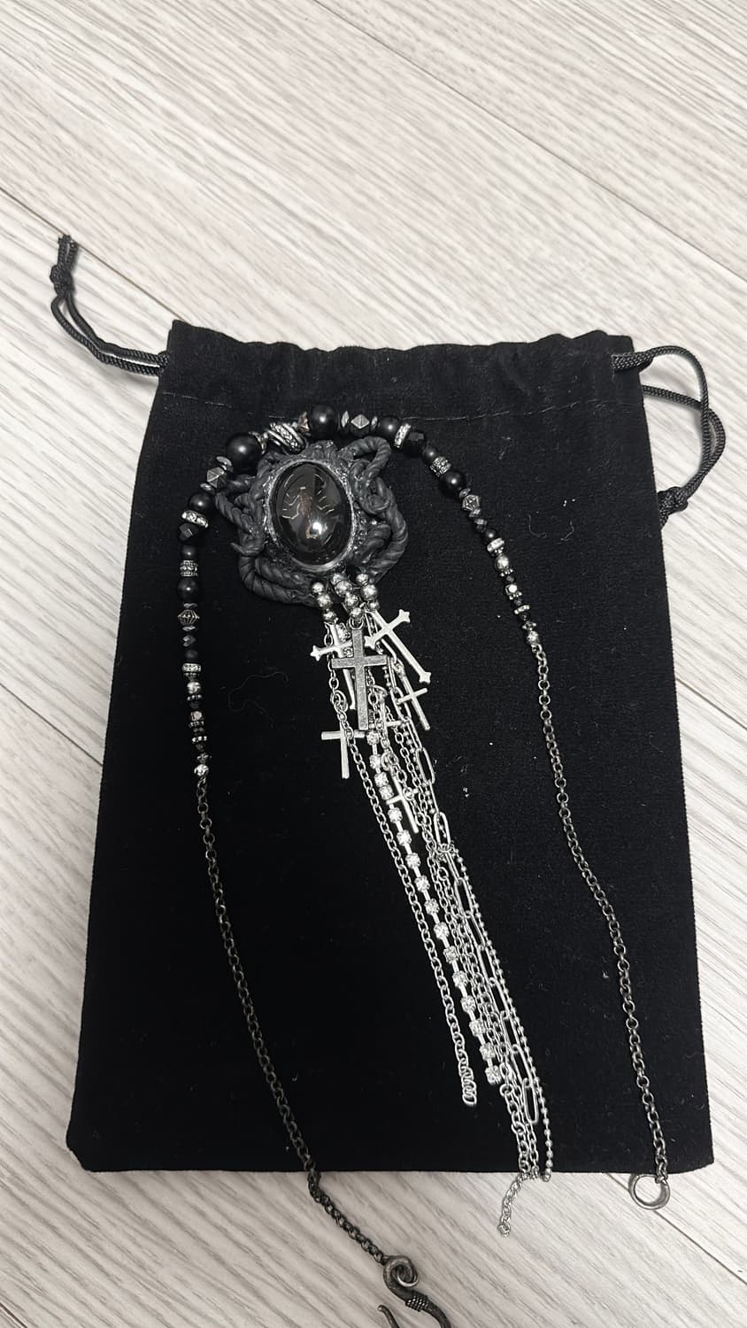 Vy001 Dangle Scorpion Beads Necklace 상품이미지2