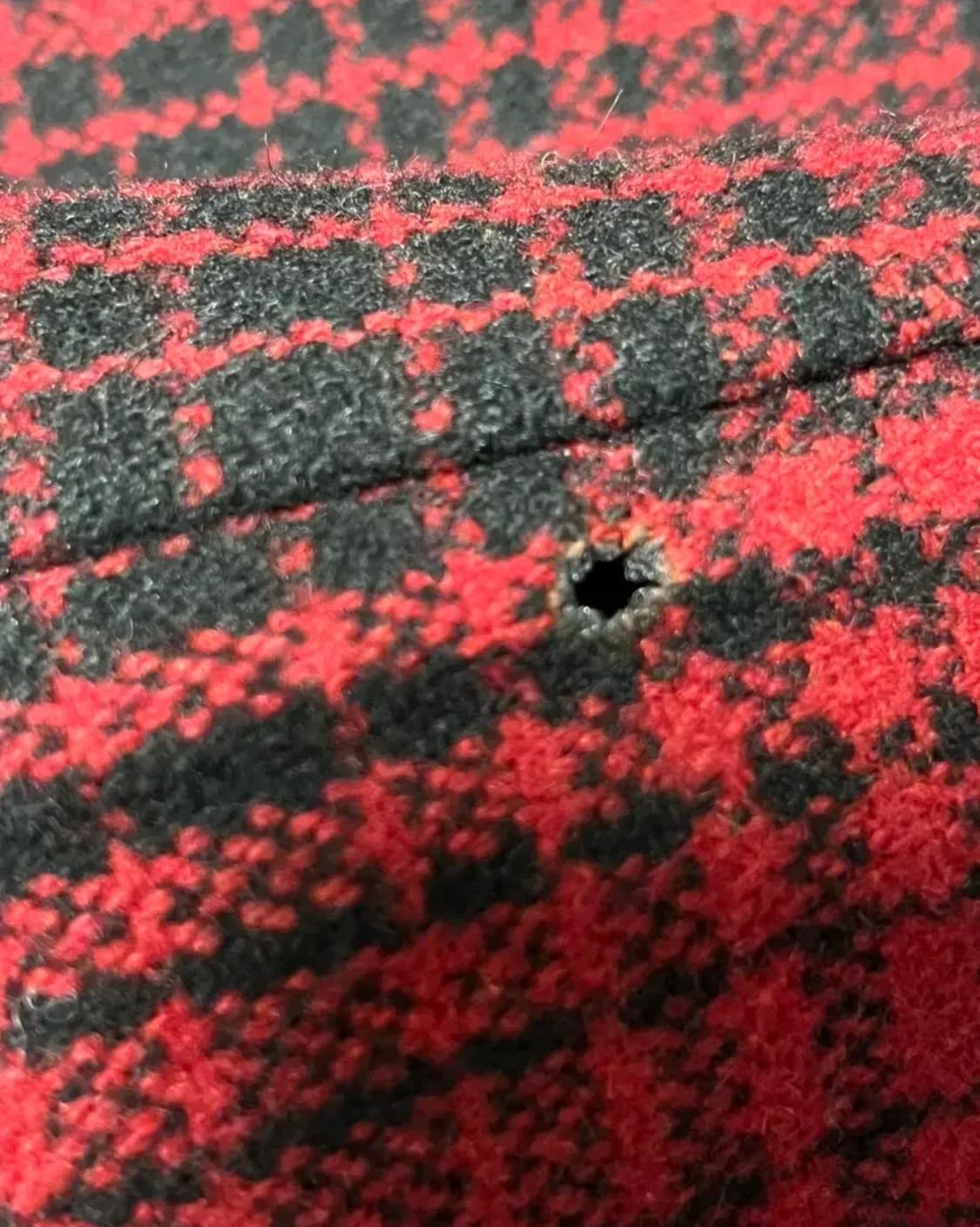 오프화이트 체크 셔츠 자켓 s 상품이미지7