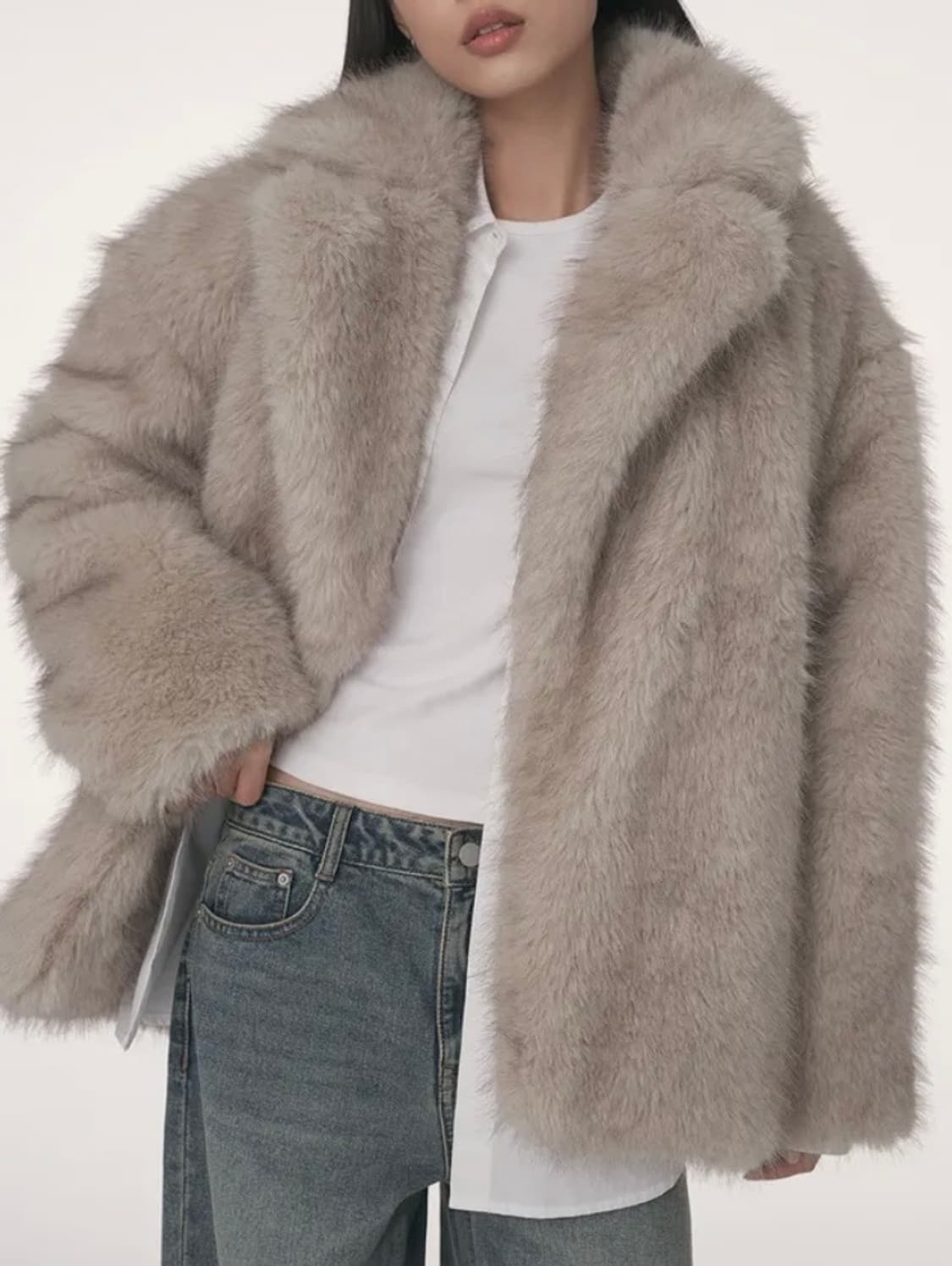 무신사 퍼 자켓 상품이미지1