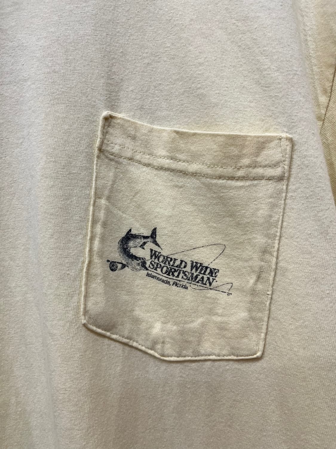90s WORLDWIDE SPORTSMAN 피싱 반팔 티셔츠 상품이미지3