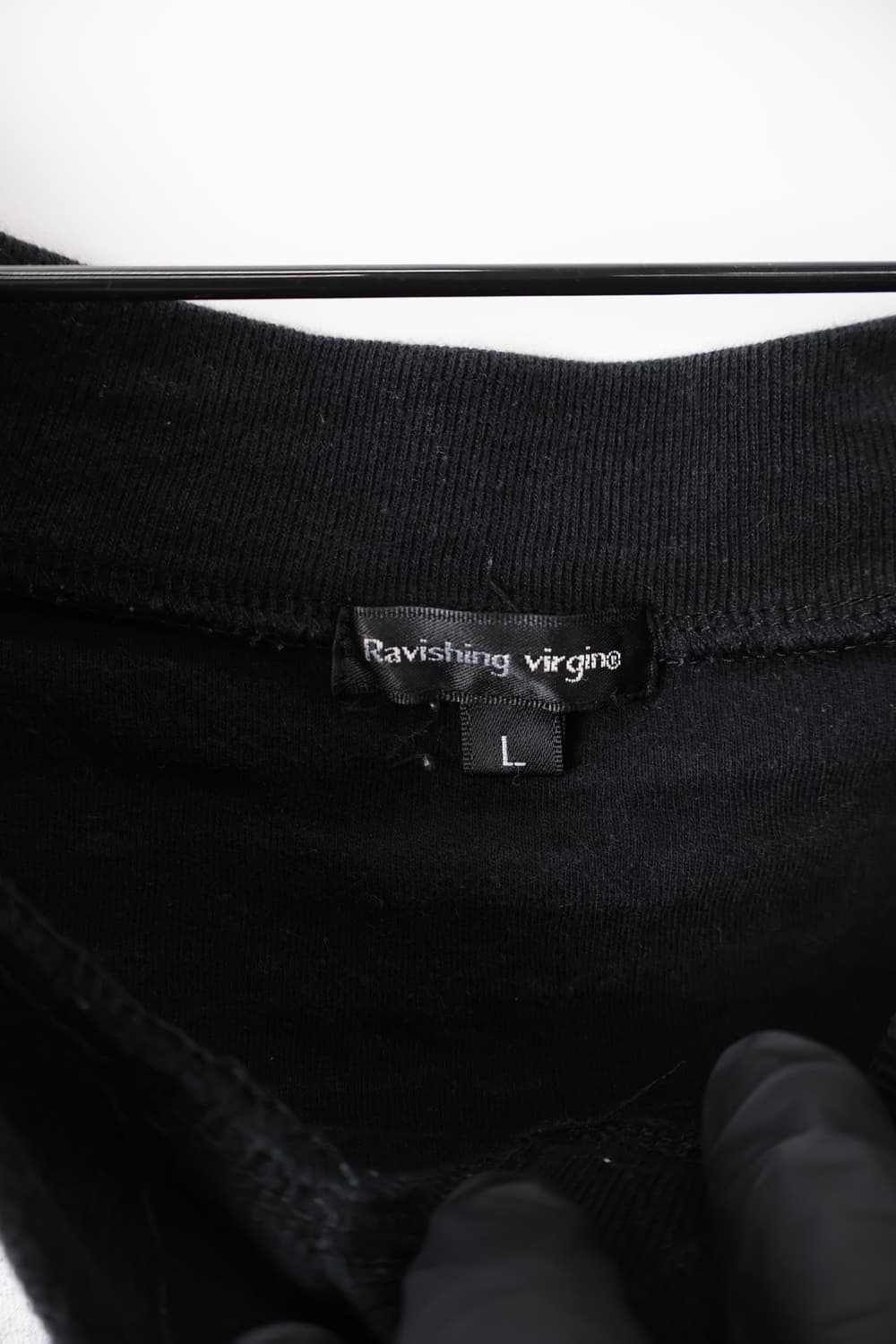 Jpn Y2k Black Lettering Graphic Tee 상품이미지8