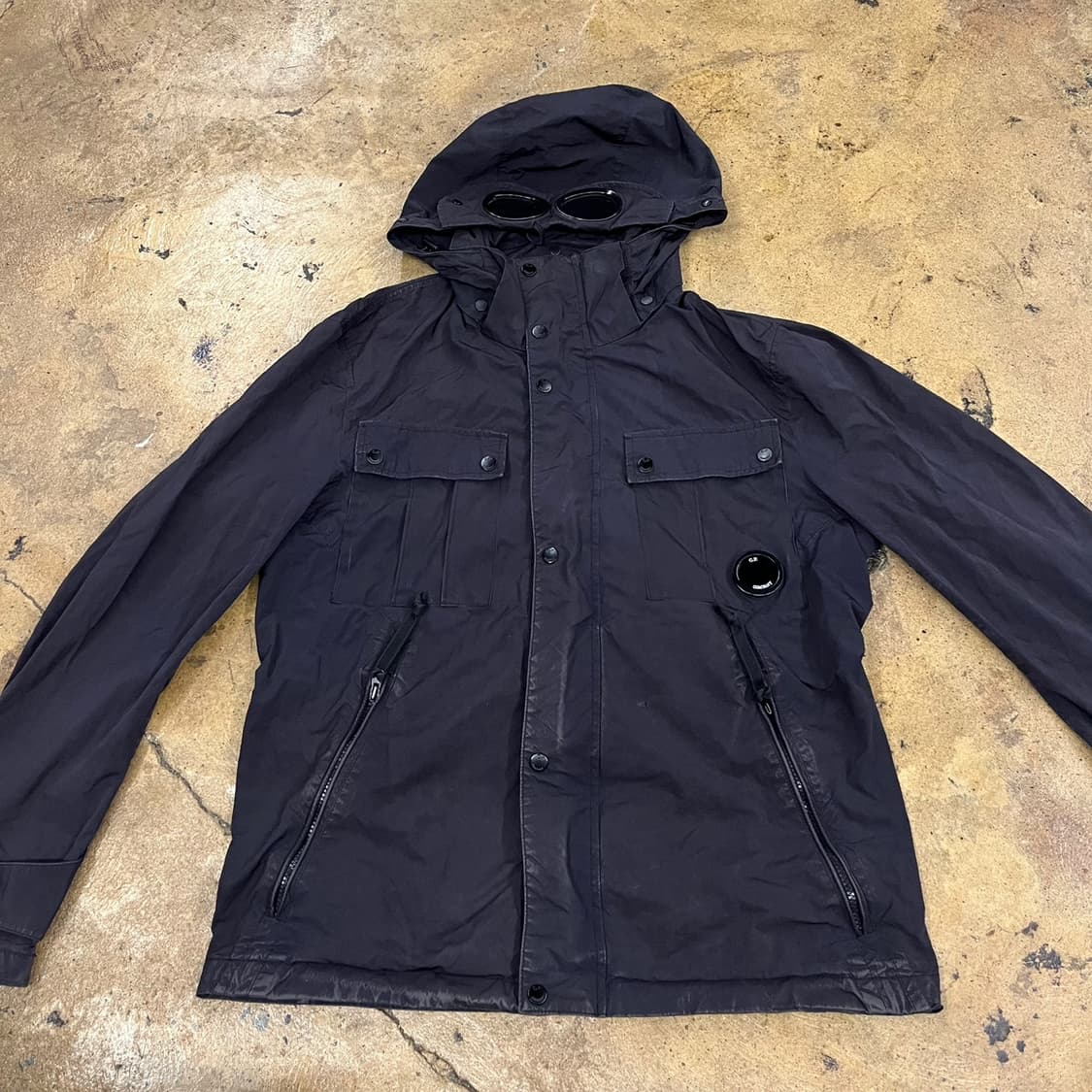 [정품/105] c.p컴퍼니 고글 후드 자켓 b16 상품이미지3