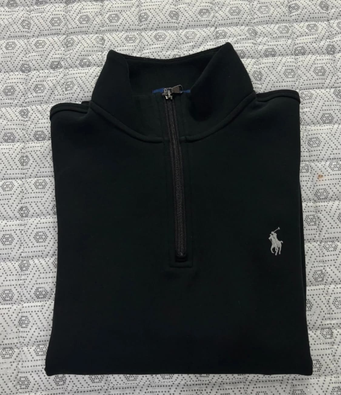 폴로 블랙 집업 티셔츠 95 신형 상품이미지3