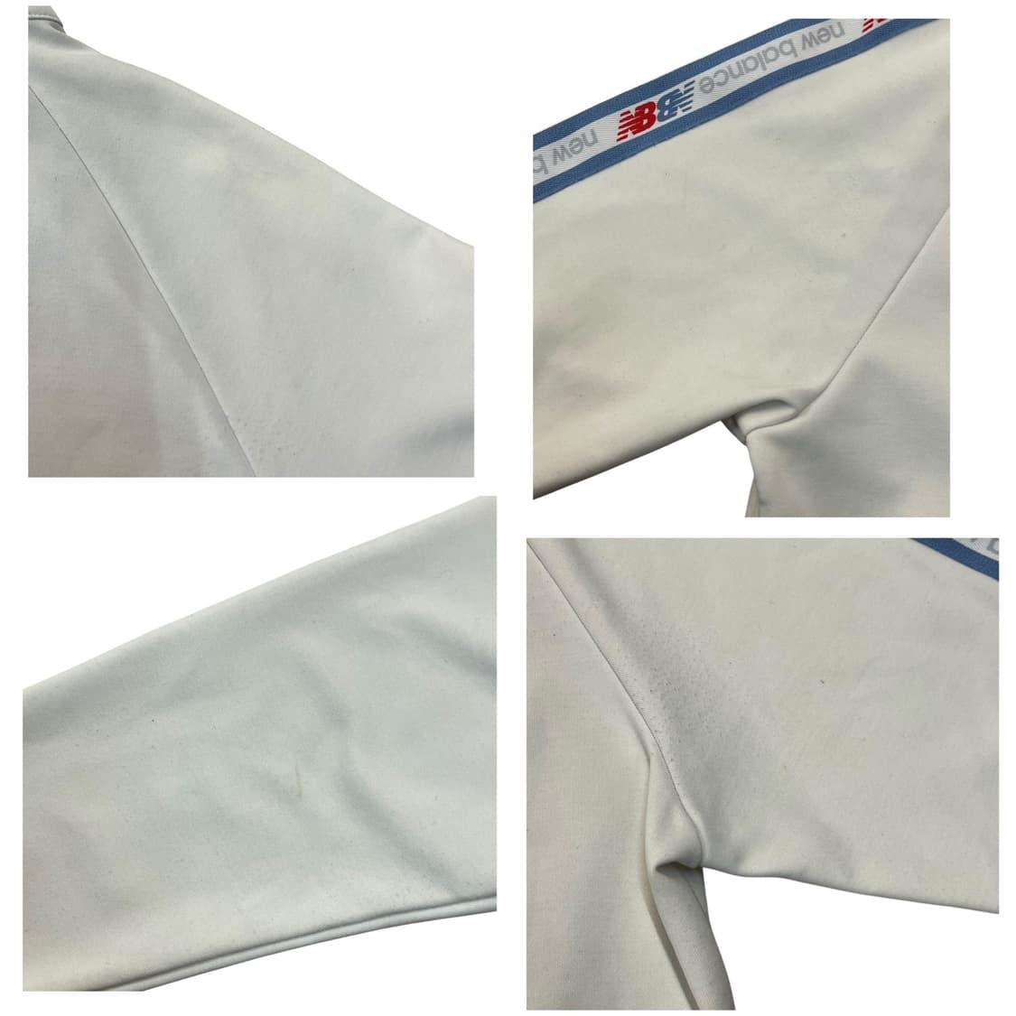 뉴발란스 져지 화이트 M #csz2088 상품이미지9