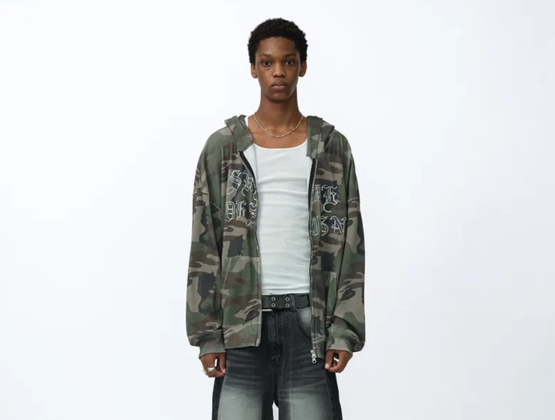 THERMAL CAMO HOOD ZIP UP [CAMO] 상품이미지2