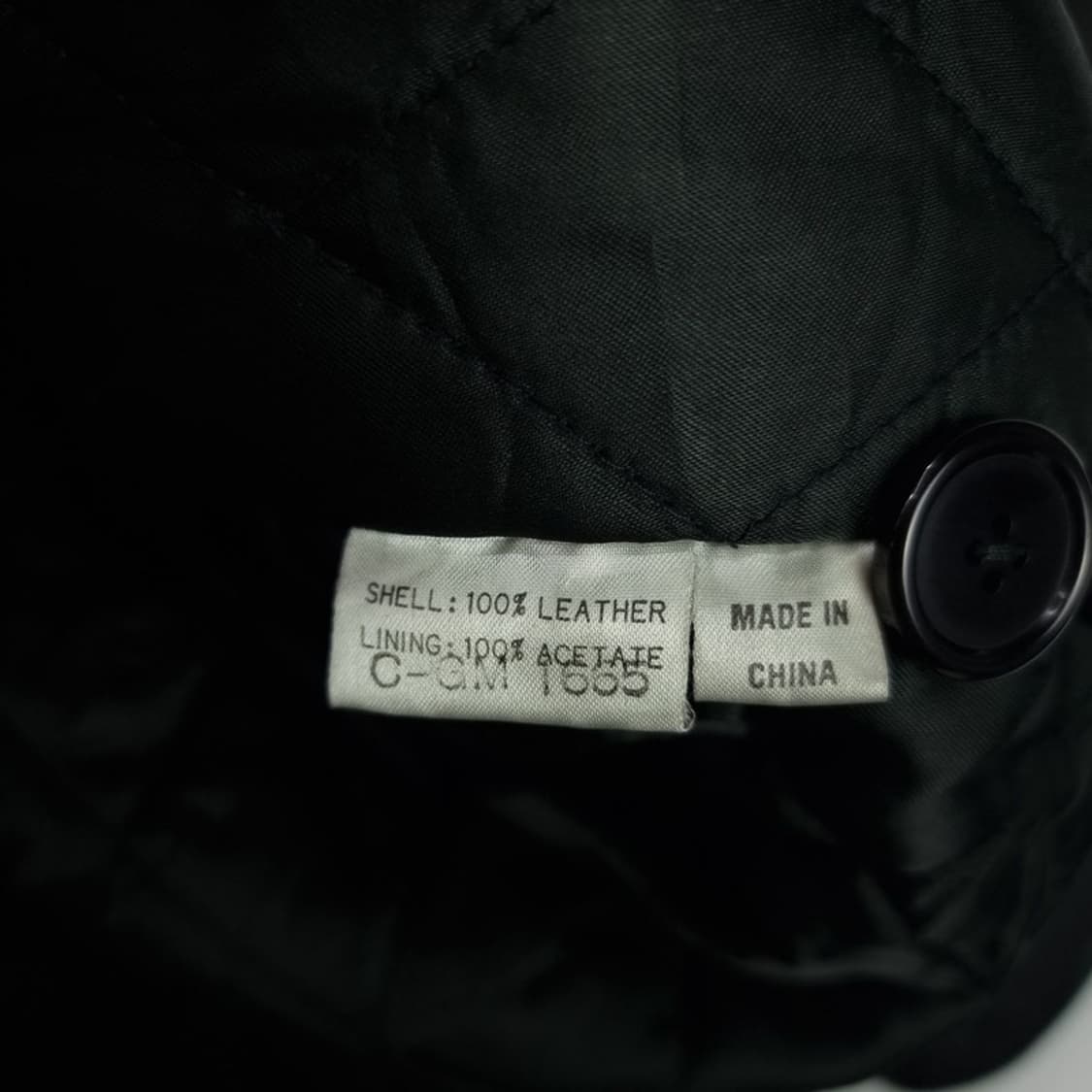 [빈티지] 리얼레더 가죽 코트 블랙 M19362 상품이미지8