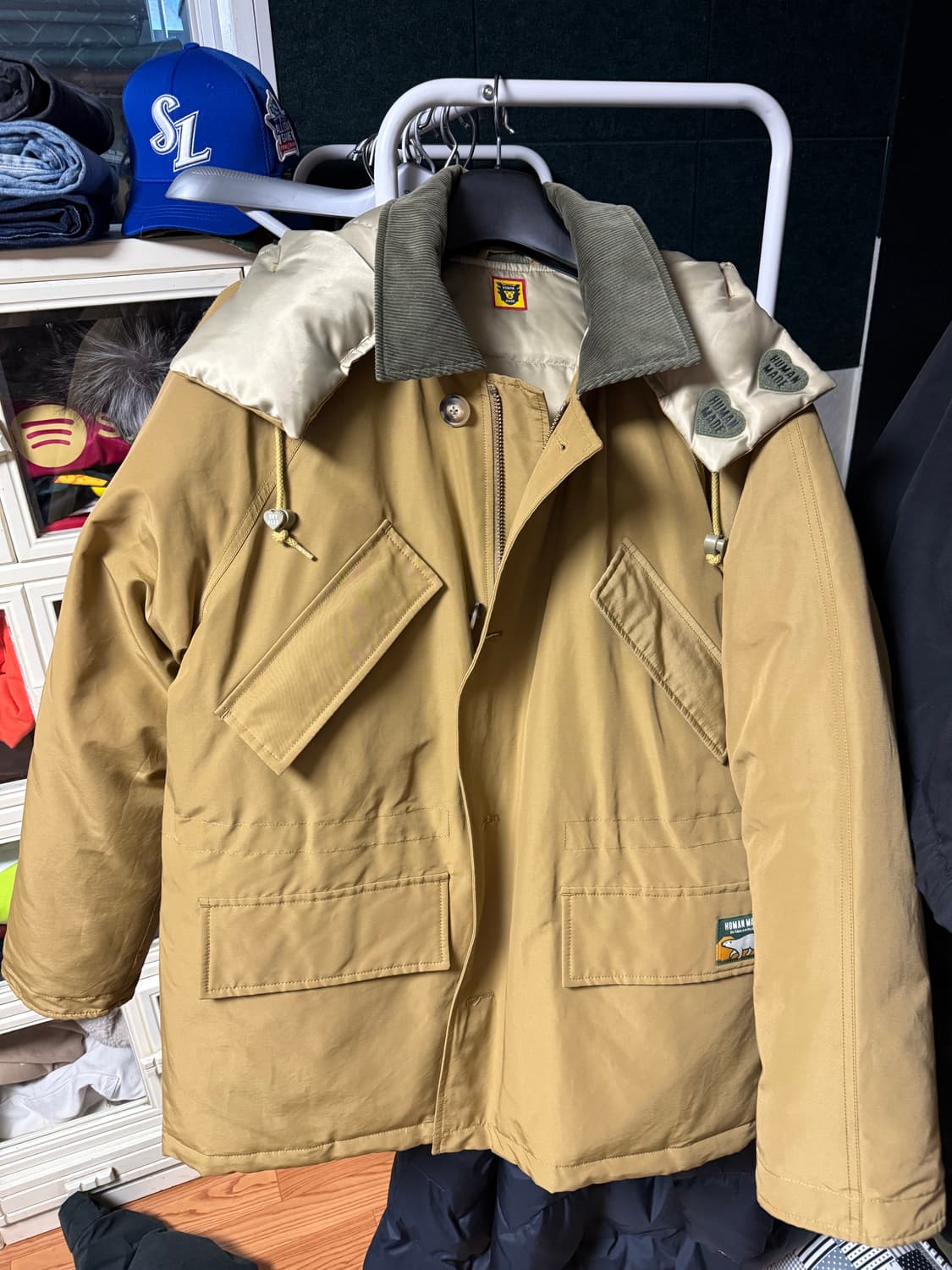 휴먼메이드 다운 파카 L사이즈 상품이미지1