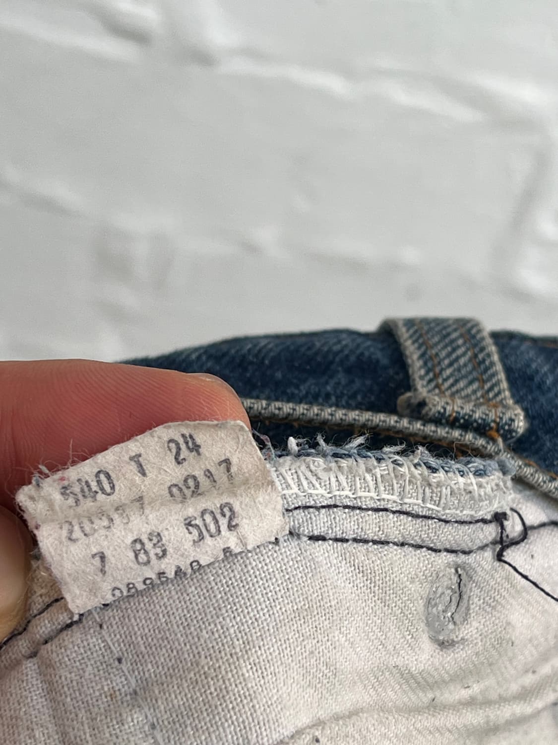 Levis 517 오렌지탭 데님 세미 부츠 진 30x30 상품이미지10