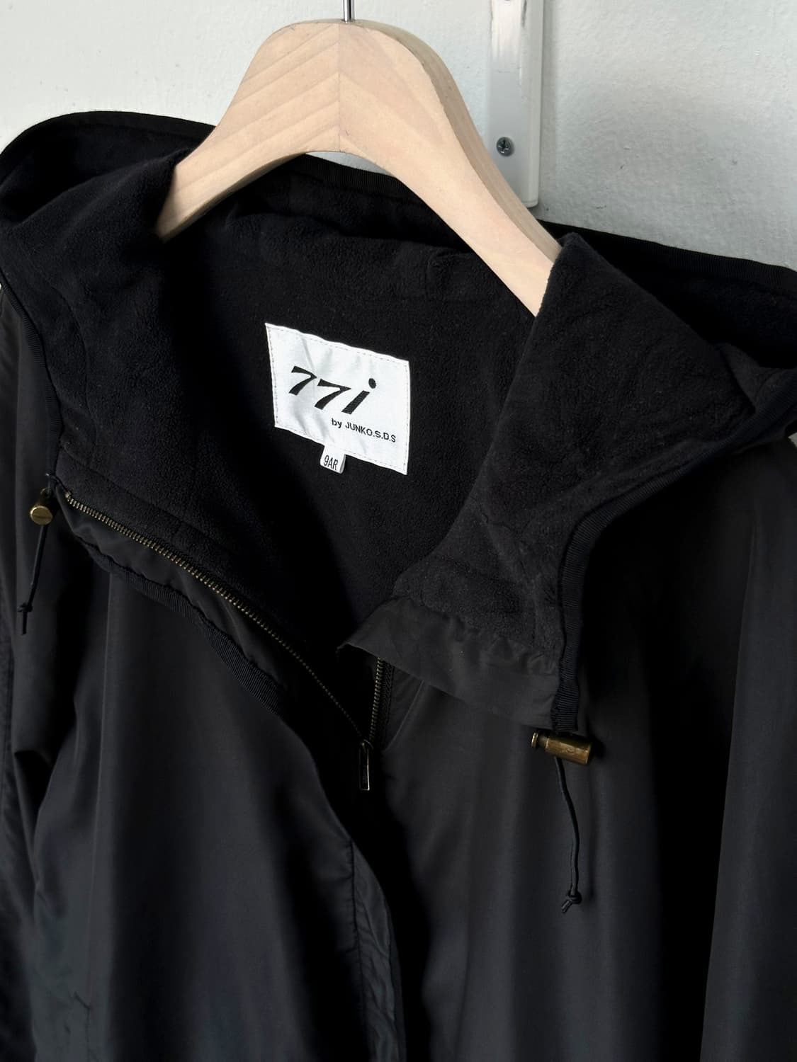 Inner fleece washed poly easy parka 상품이미지2