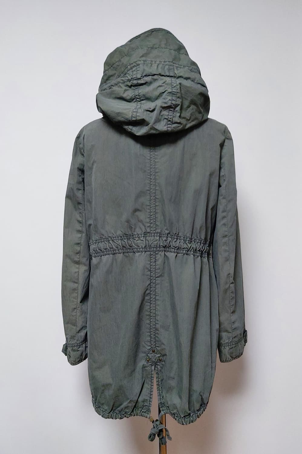 LeShop 빈티지 워싱 캐주얼 여성 후드 야상 점퍼(55) 상품이미지3