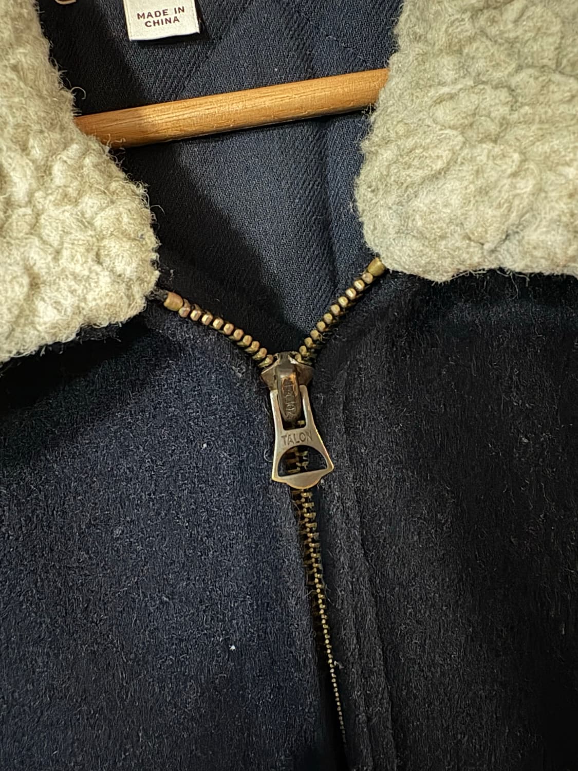 Wallacs & Barnes Wool Flight Jacket.  상품이미지4