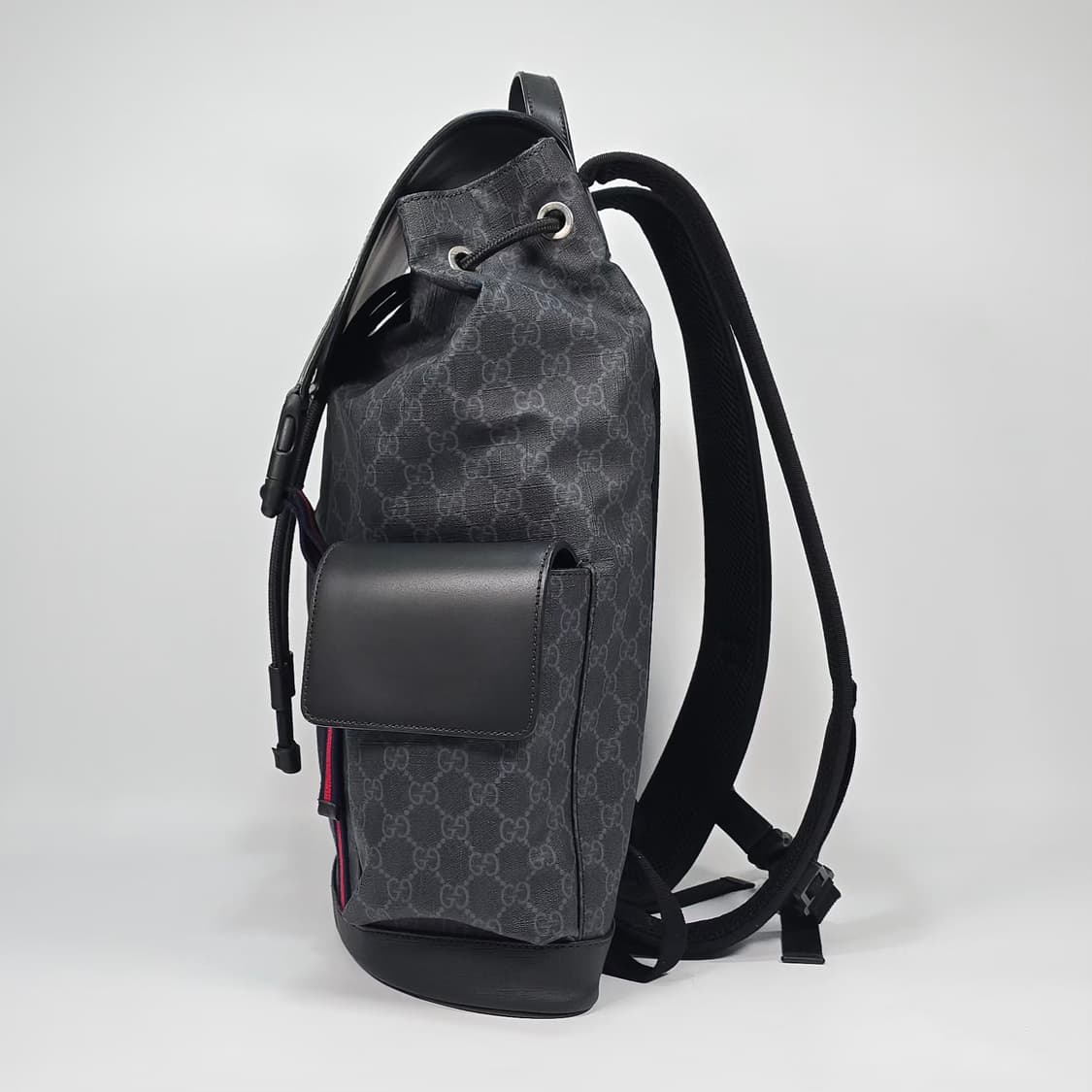구찌 웹 스트랩 GG 수프림 백팩 상품이미지6