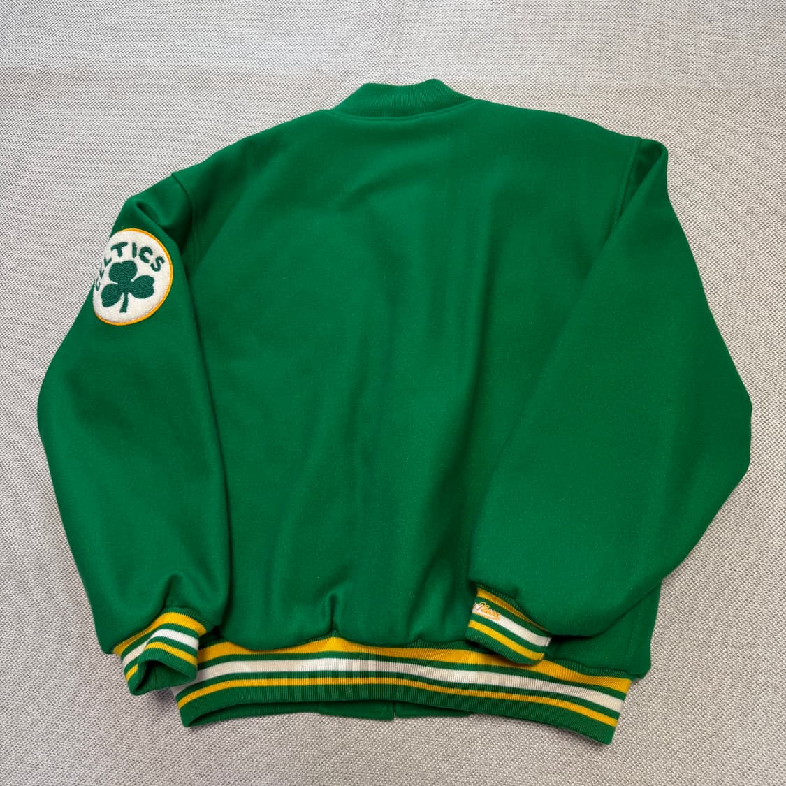 미첼앤네스 보스턴 셀틱스 하드우드 클래식 바시티 울 자켓 상품이미지9