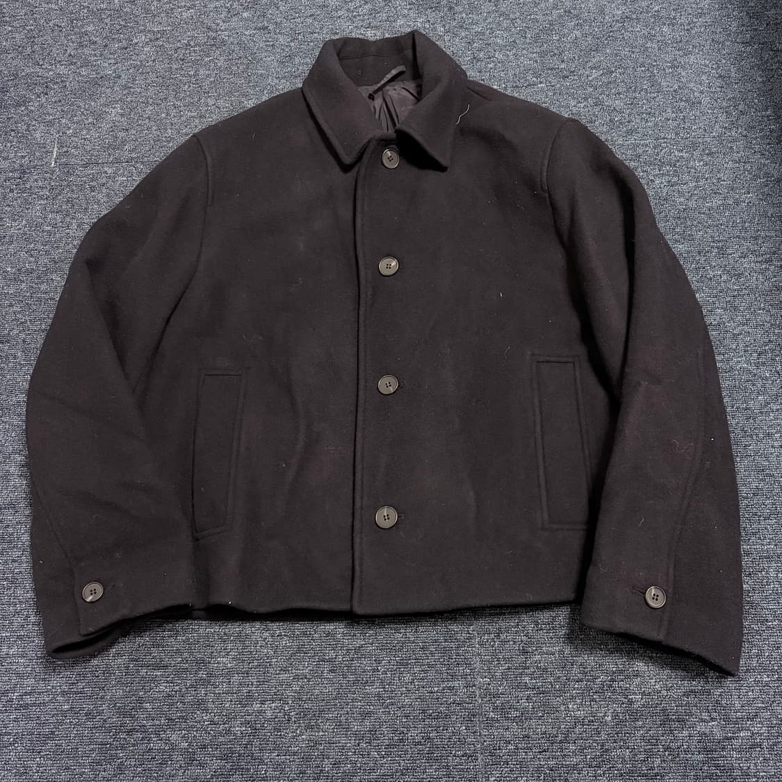 Concepts 1 one 네이비 반코트 상품이미지1