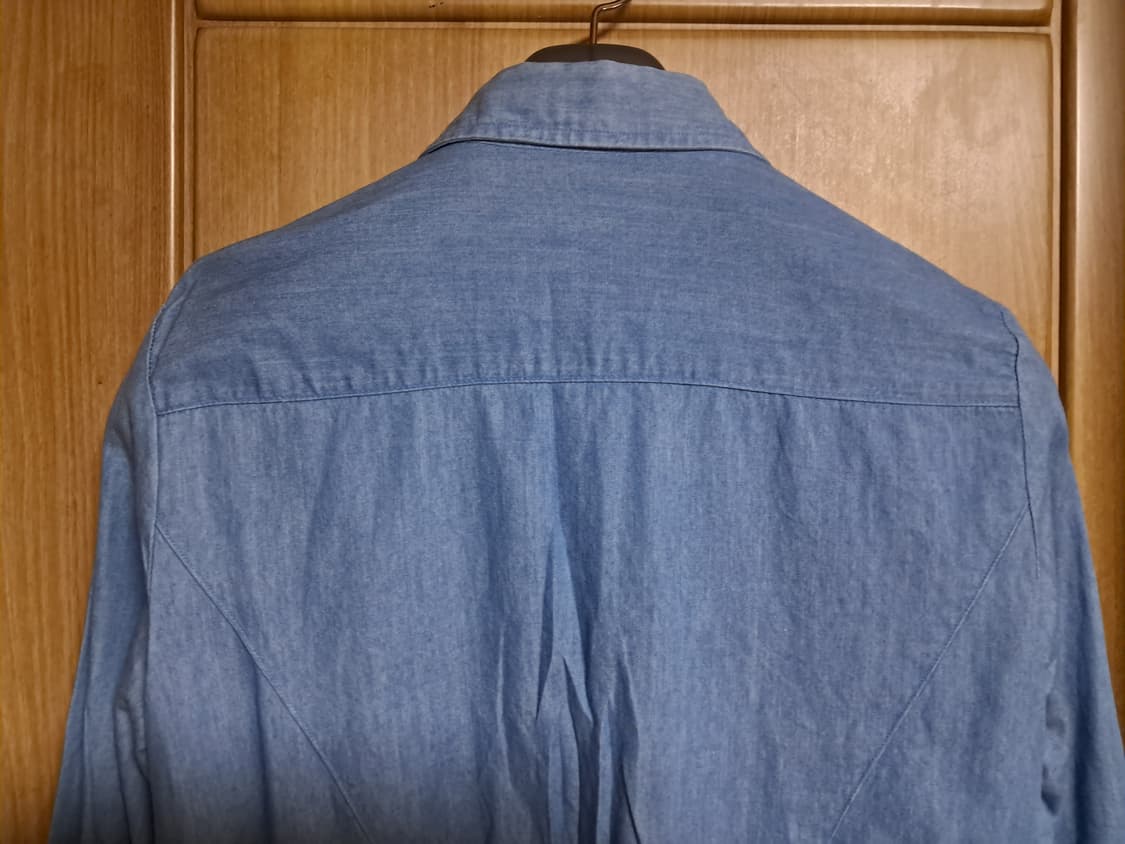 폴햄 여성 롱 데님셔츠 F 상품이미지5