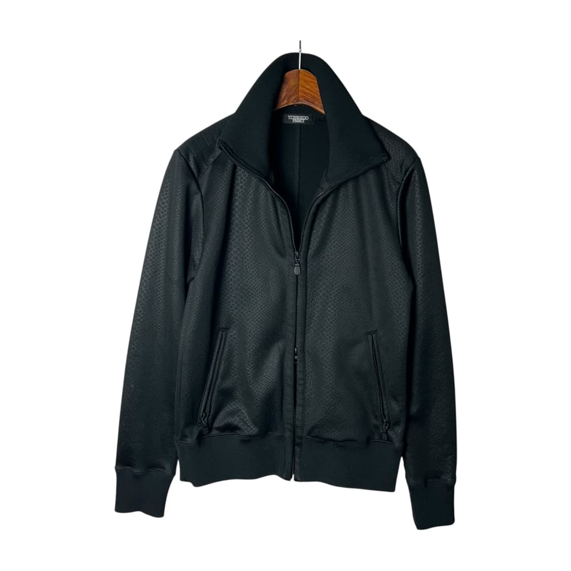 [Tornado Mart] 토네이도마트 뱀피 패턴 집업 져지 상품이미지1