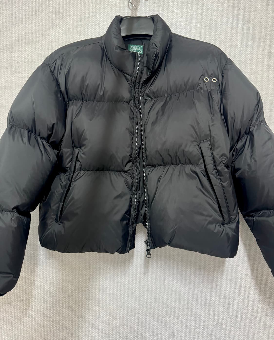 더콜디스트모먼트 TCM starfish logo 푸퍼 숏패딩 상품이미지1