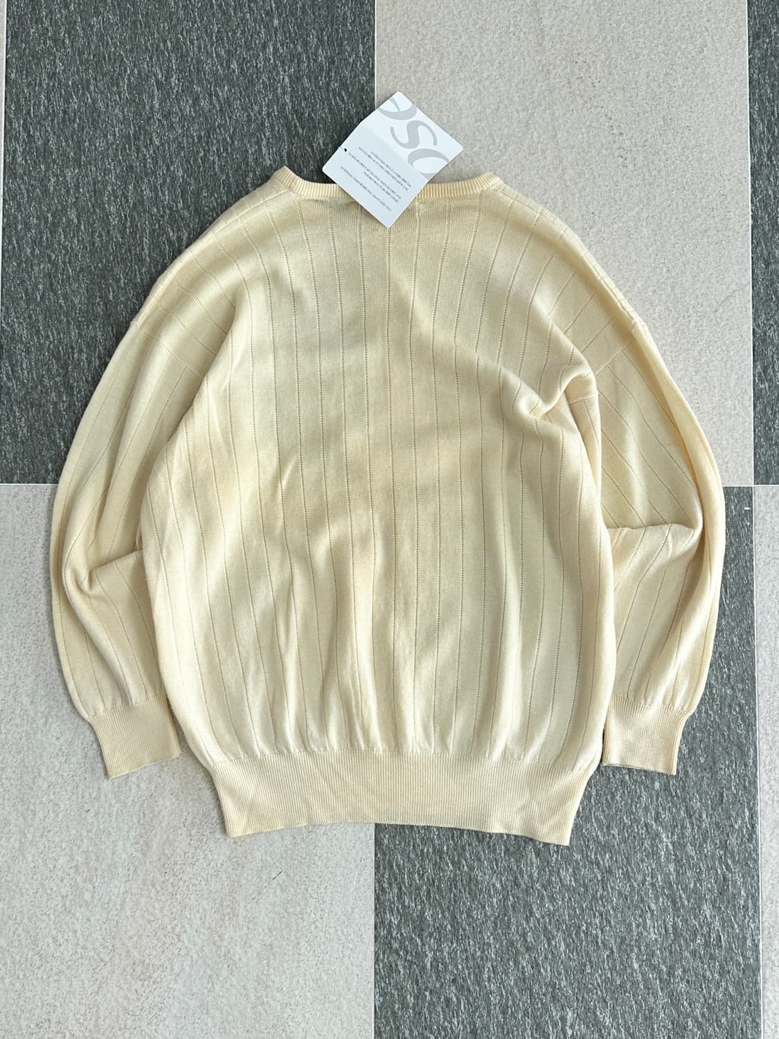 버버리 90s 빅로고 메리노울 니트  상품이미지6