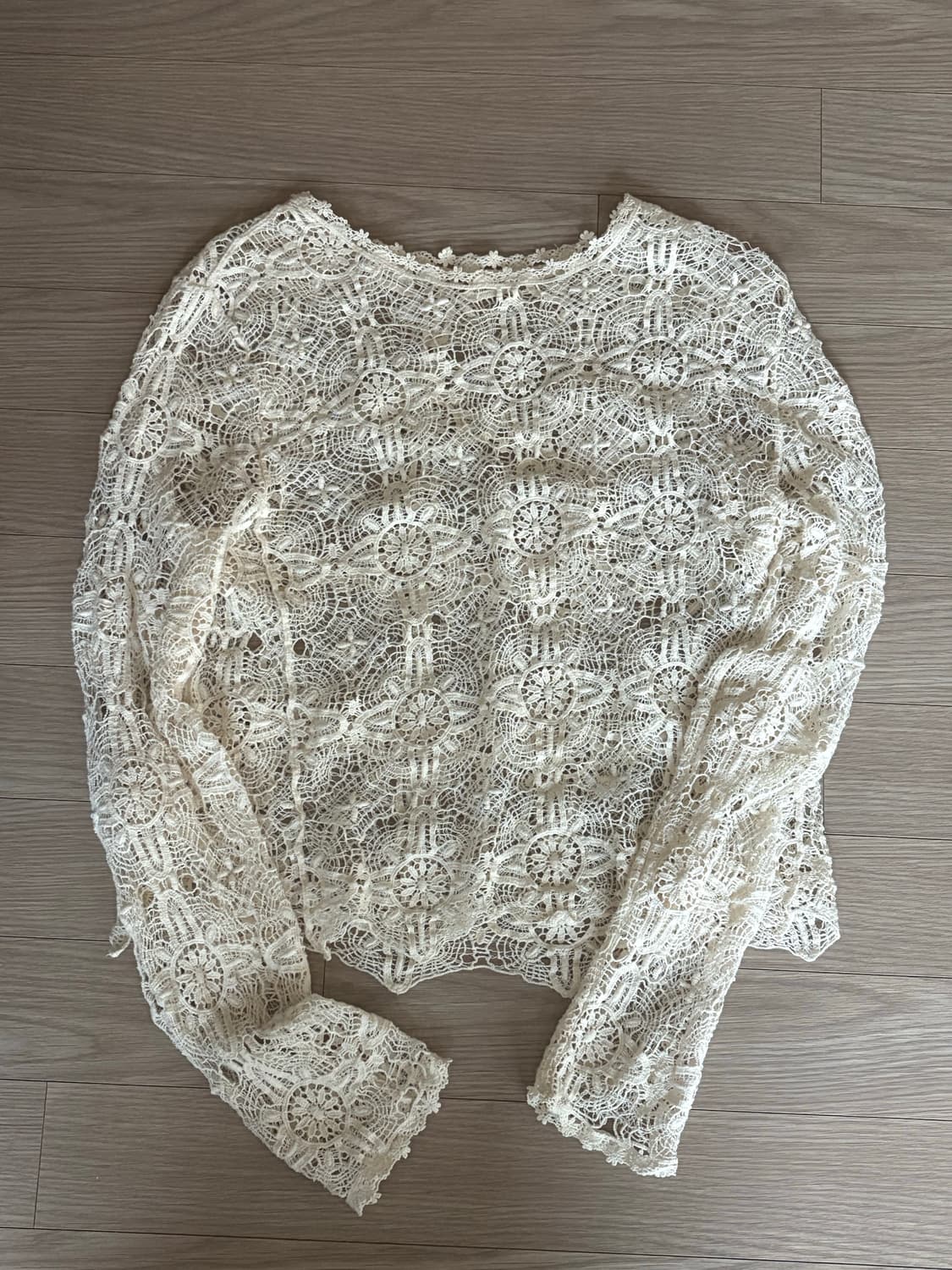 시스루 레이어드 티 상품이미지2