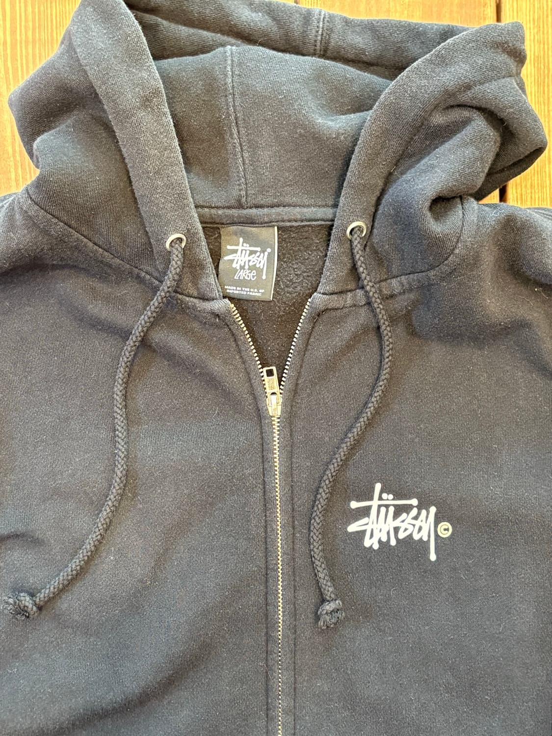 스투시 베이직 후드집업 상품이미지8