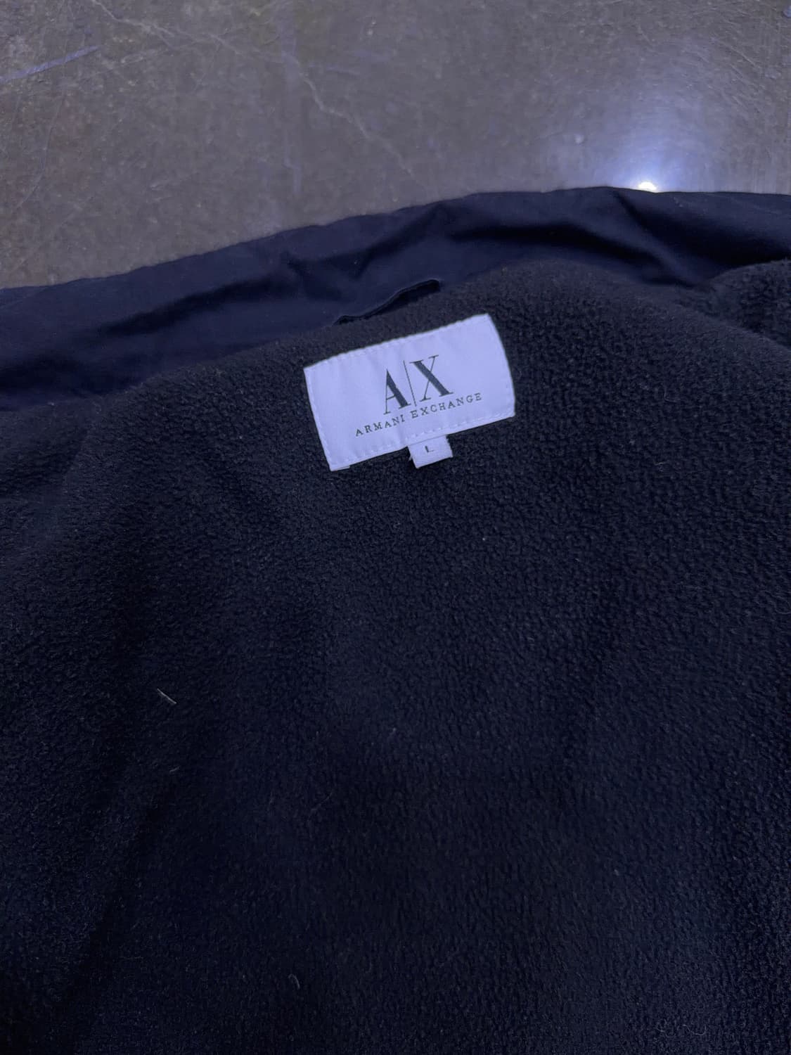 아르마니 익스체인지 알마니 바이커 패디드 패딩점퍼 L 상품이미지8