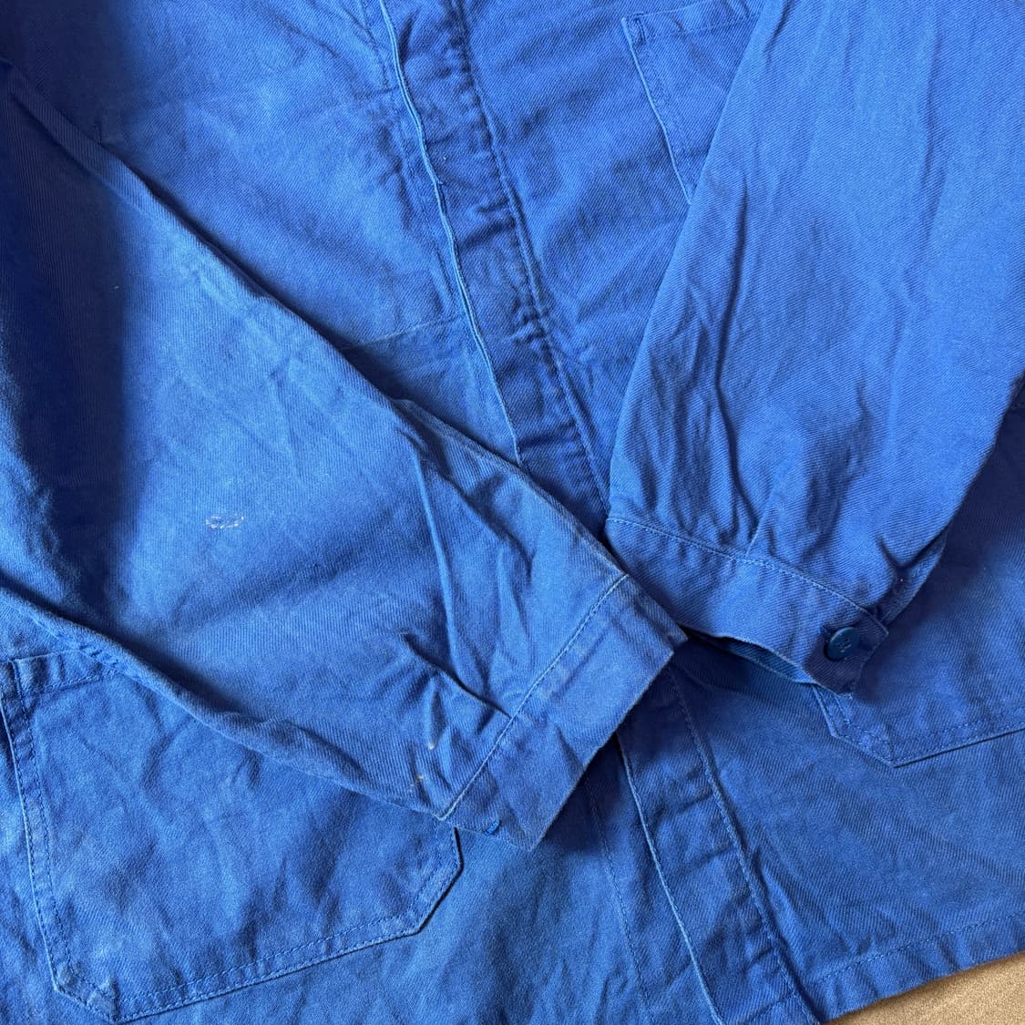 90s 90년대 빈티지 프랑스 생산 프렌치 워크 자켓 상품이미지8