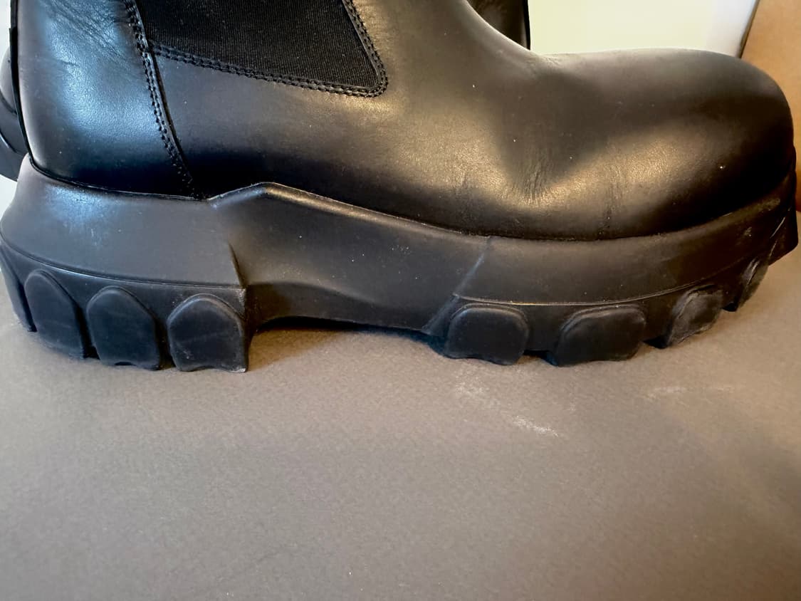 릭오웬스 비틀 보조 트랙터 부츠 38 풀구성 상품이미지3