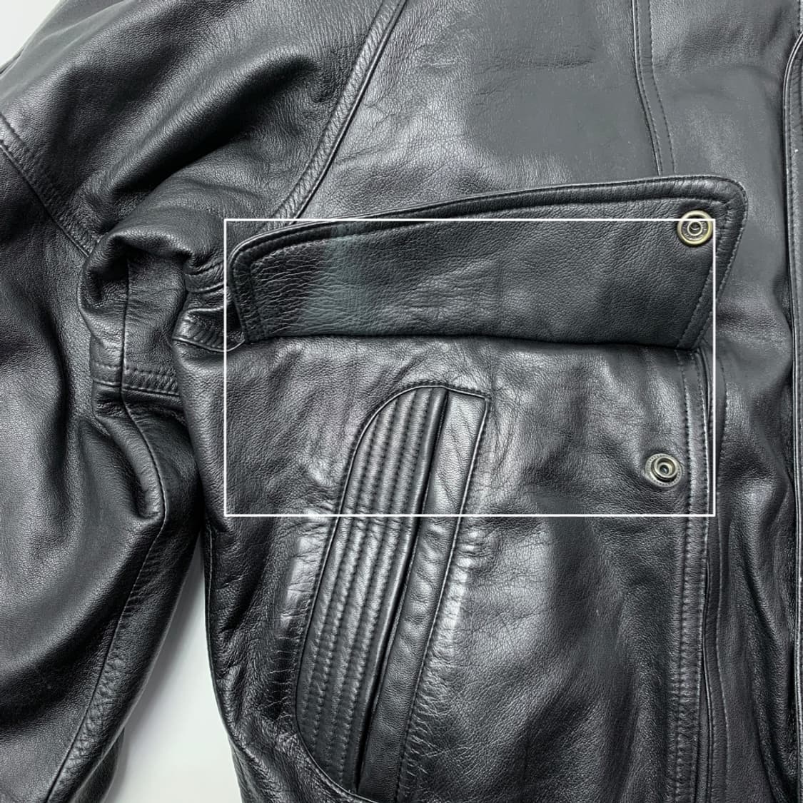 [100/정품] INDIAN 덕다운 레더 자켓 상품이미지3