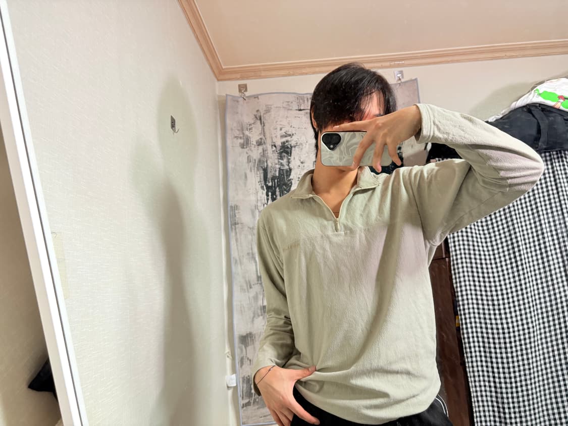 90’s  mont-bell fleece half-zip. 상품이미지2