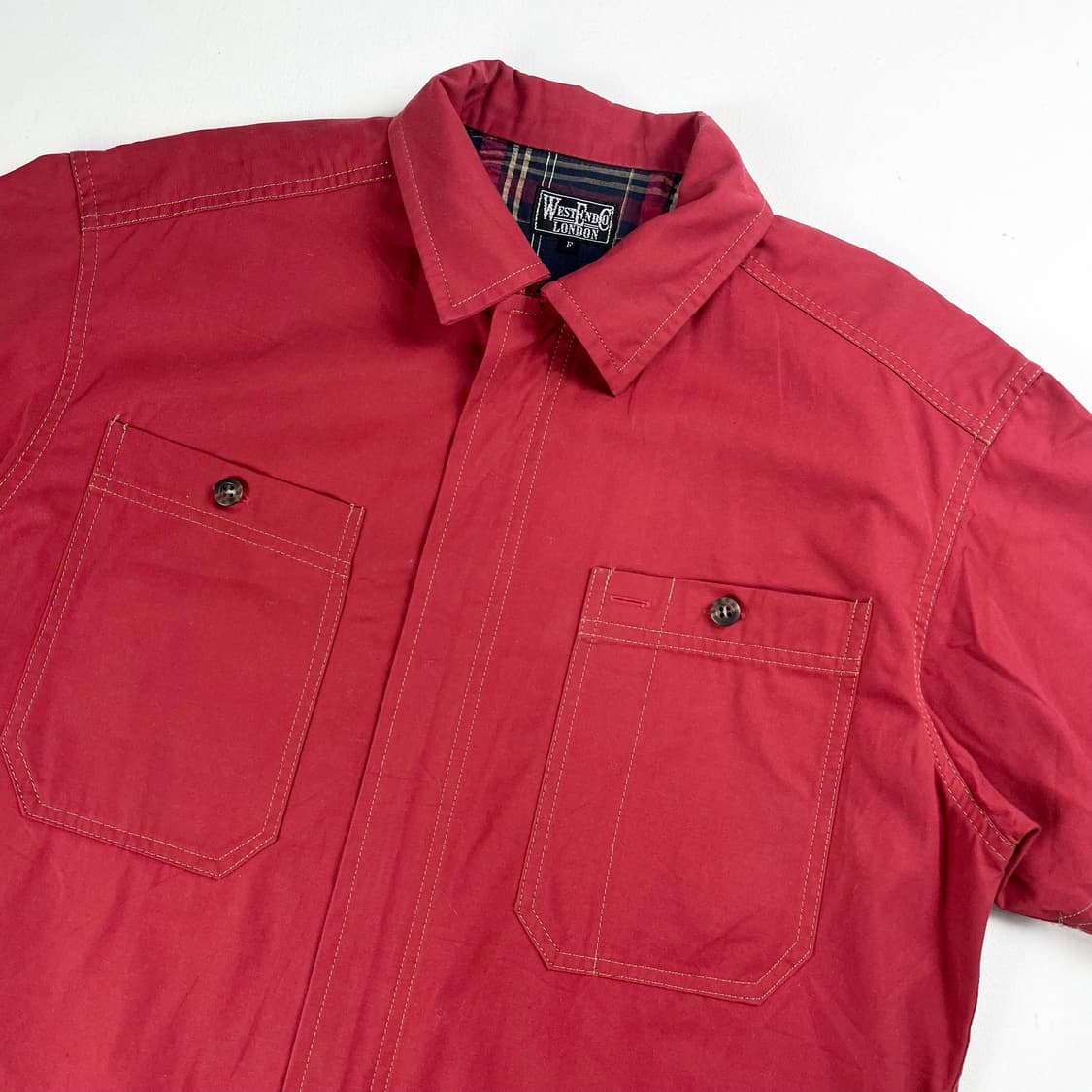 [OS] 일본 빈티지 반팔 집업 자켓 상품이미지3