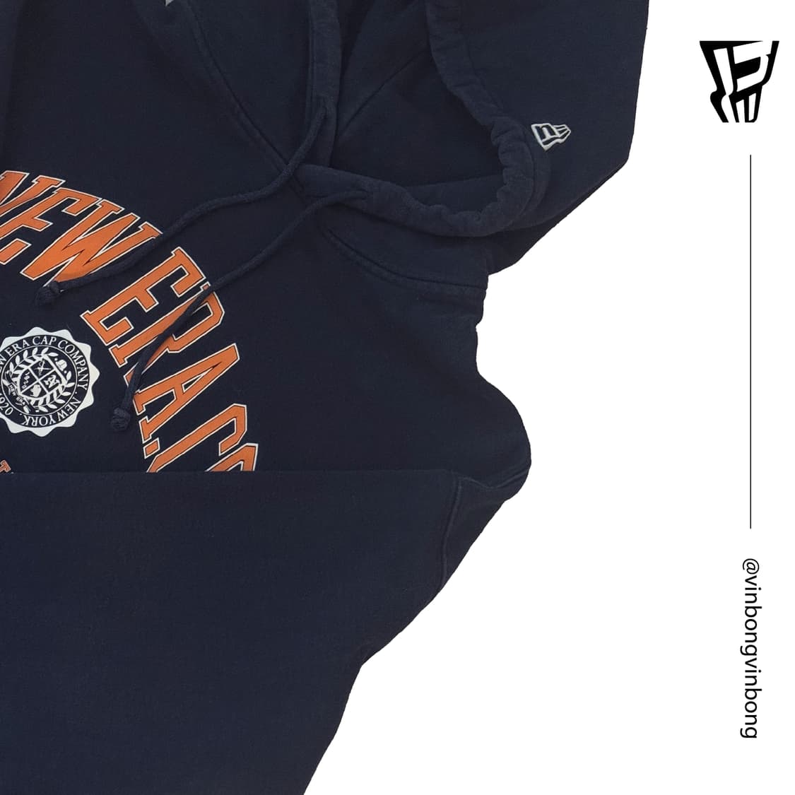 뉴에라 네이비 후드티(기모) 상품이미지1