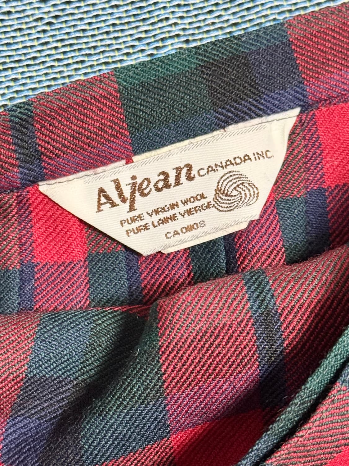 Aljean 캐나다산 타탄 체크 킬트 스커트 상품이미지2